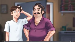 Summertime Saga - Boss's wife loves her employee gangbang (Maria expanded scenes) - 6 image