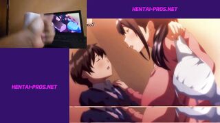 Virgin Boy Fucks Next Door Married Woman | HENTAI Anime - 5 image