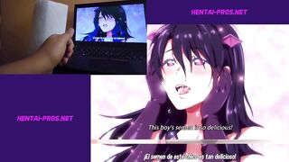Young man with an overactive sex drive fucks mature stepmom / HENTAI Anime - 4 image
