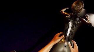 Two twins right and left from the atomic heart get a portion of sex. 3D VR animation hentai video game Virt a Mate anime cartoon - 2 image