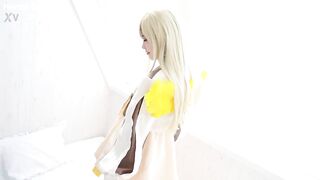 [The strongest attribute] Cute anime voice F cup fair-skinned beautiful breasts Mikan Rika-chan "I want to make a messy H that everyone is jealous of!" Sample - 6 image