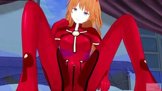 uncensored anime eva Asuka first time ASMR - 2 image