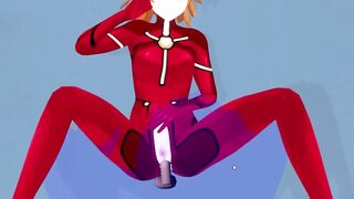 uncensored anime eva Asuka first time ASMR - 4 image