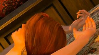 Geralt lost race to Cerys to win her in bed The Witcher 3 - 10 image