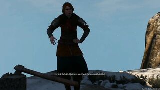 Geralt lost race to Cerys to win her in bed The Witcher 3 - 2 image