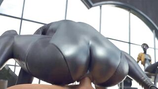 Atomic Heart - Riding Twin Gets Her Pussy Filled (Animation with Sound) - 10 image