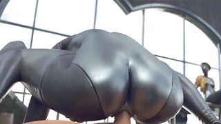 Atomic Heart - Riding Twin Gets Her Pussy Filled (Animation with Sound)