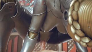 Atomic Heart - Riding Twin Gets Her Pussy Filled (Animation with Sound) - 9 image