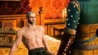 Geralt couldn't resist Triss Marigold,s Big Ass Witcher 3