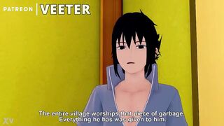 Hinata Sex with Sasuke (Naruto 3D Hentai) - 3 image