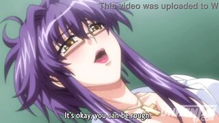 X-ray Glasses to see Girls' Boobs at College | Uncensored Hentai [Subtitled] - 5 image