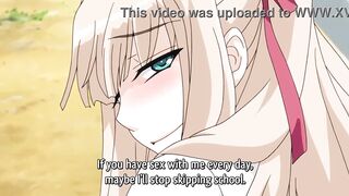 Cute Hentai College Girls Enjoy College Sex (Uncensored Hentai) - 6 image