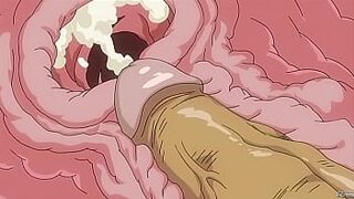18yo Teen Gets a Creampie for the First Time! Uncensored Hentai - 1 image