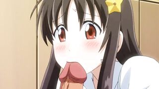 Girl with big boobs fucks in toilet [Hentai Uncensored] - 5 image