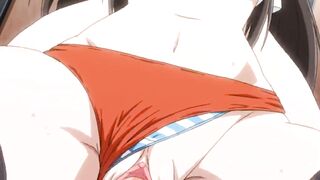 Girl with big boobs fucks in toilet [Hentai Uncensored] - 8 image