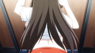 Girl with big boobs fucks in toilet [Hentai Uncensored] - 9 image