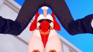 Asuka Titjob : Neon Genesis Evangelion Hentai Parody - 10 image