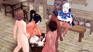 Cucking Shion, Banging Gura. A Hololive hentai parody! - 9 image