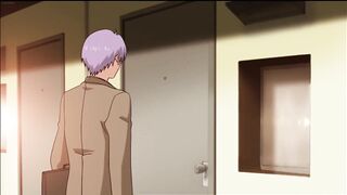 Cute maid in stockings enjoys sex (Uncensored Hentai) - 2 image