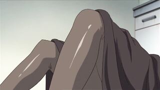 Cute maid in stockings enjoys sex (Uncensored Hentai) - 4 image