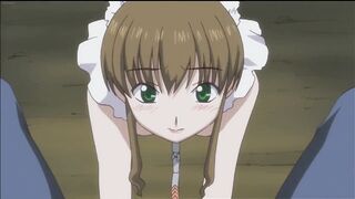 Cute maid in stockings enjoys sex (Uncensored Hentai) - 9 image