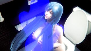 Esdeth Hentai - Akame ga kil Fucking in a public toilet part 1 - Japanese Asian Manga Anime Film Game Porn - 6 image