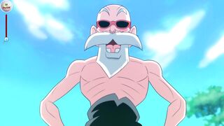 Kame Paradise 3 - Videl sucks a huge cock (Videl sex scene) - 5 image