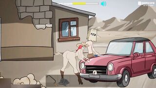 Fuckerman - Gas Station Sex Scenes 2D Animated Gameplay - 8 image
