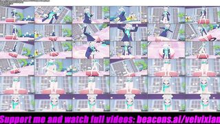 Sunaookami Shiroko - Dance + POV Footjob & Cowgirl (3D HENTAI) - 10 image