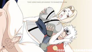 Naruto XXX Porn Parody - Tsunade & Jiraiya Animation (Hard Sex) ( Anime Hentai) - 6 image