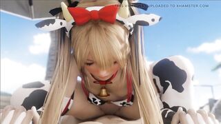 fucking Marie Rose's sweet horny pussy (3D Hentai Uncensored) You will NOT last 2 MINUTES - LazyProcrastinator - 6 image
