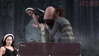 Lust Epidemic - Intense Sex With Horny Nun in Church - Sister Katherine All Sex Scene #2 (Hot MILF, Hot Nun, NLT) - 2 image