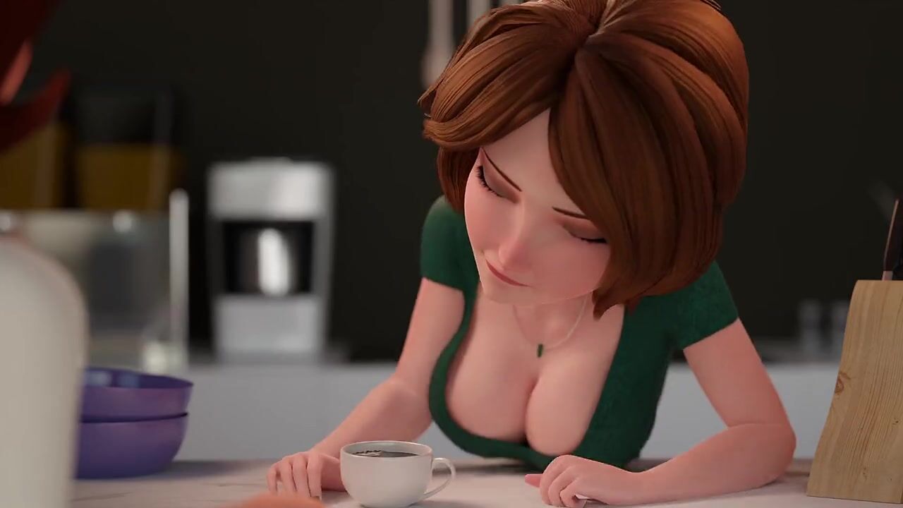 Six Aunty - Big Hero 6 - Aunt Cass First Time Anal (Animation with Sound) watch online