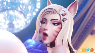 League of Legends - KDA Ahri Compilation Part 1 2023 (Animations with Sounds) - 10 image