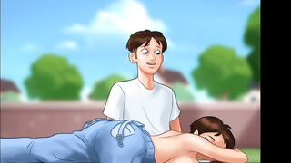 Summertime Saga #56 - Widow MILF Loves Boobs Massage - 5 image