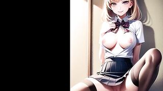 Compilation of naked anime girls. Uncensored hentai girls - 7 image