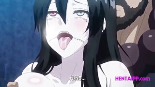 Vampire Hentai MILF Try Double Penetration - 8 image