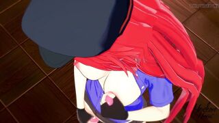 HSDxD Rias Gremory gets penetrated after playing with sex toys - 6 image