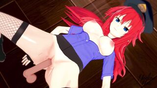 HSDxD Rias Gremory gets penetrated after playing with sex toys - 7 image