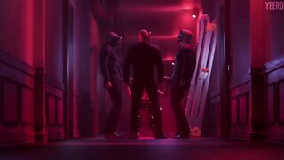Overwatch - Kiriko Cumshot Cinematic (Animation with Sounds) - 3 image