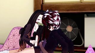 KOIKATSU, Tanjiro Nezuko DEMON SLAYER hentai videos have sex blowjob handjob horny and cumshot gameplay porn uncensored... Thereal3dstories.. 1/5 - 3 image