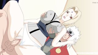 Naruto XXX Porn Parody - Tsunade & Jiraiya Animation (Hard Sex) ( Anime Hentai) FULL - 4 image