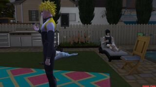 Sakura Fucked by the clones of Naruto Gangbang in front of Husband s. Cuckold - 5 image