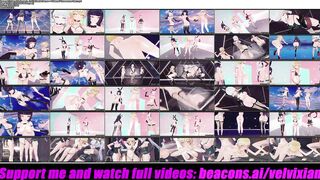 Genshin Impact - 3 Girlfriends Dance + Futanari Threesome Sex (3D HENTAI) - 10 image
