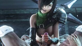 Final Fantasy - Yuffie's Interrogation Techniques (Animation with Sound) - 1 image