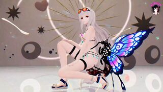 Skadi x Surtr - Sexy Dance + Sex With Insect (3D HENTAI) - 1 image
