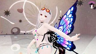 Skadi x Surtr - Sexy Dance + Sex With Insect (3D HENTAI) - 5 image