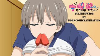 Uzaki-chan wa Asobitai! XXX Porn Parody - Hana Uzaki & Sakurai Animation (Hard Sex) ( Anime Hentai) - 1 image