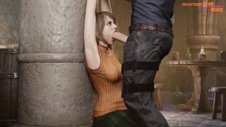 Resident Evil 4 Hentai 3D & Leon Fuck Ashley Graham Hot Sex - 4 image