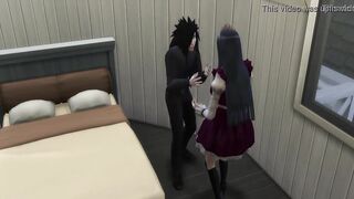 Naruto Hentai Episode 36 The Great Party and Madara seduces the shy hinata and they end up eating her all fucking like a real whore asks for anal - 5 image